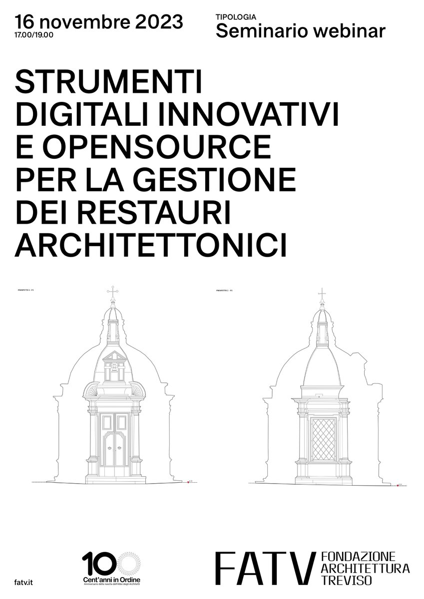 Webinar FATV sugli strumenti #opensource nella gestione dei cantieri di restauro architettonico, relatore Luca Mandolesi
#restauro #conservazione
🔗 archlearning.it/shop/TV84745/