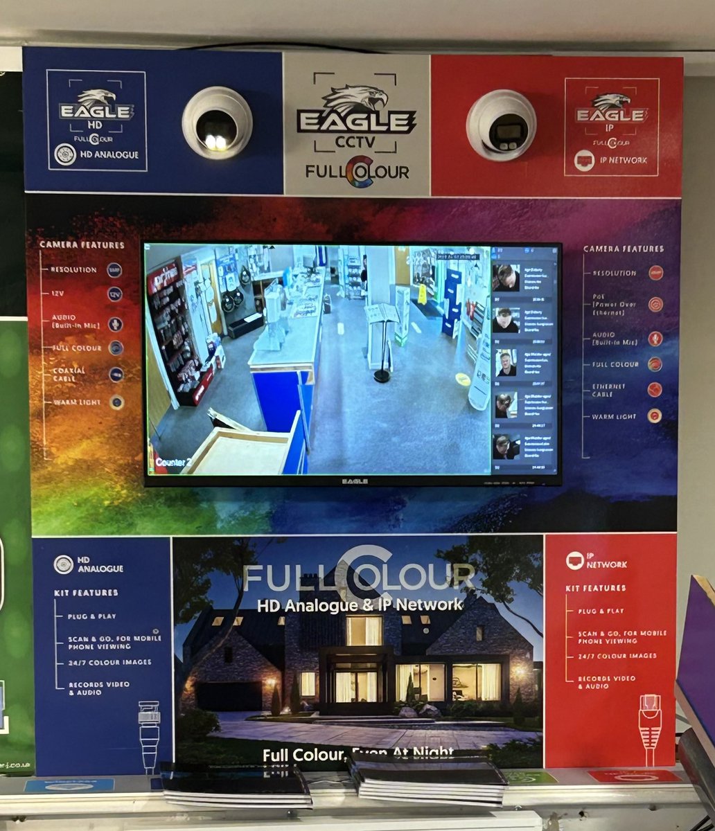 We’ve teamed up with @qvisglobal to bring our customers CCTV Surveillance Systems. From IP to Analogue, we have you covered. Call in to the branch to see our interactive display and a demo by one of the Sales team. #cctv #domesticelectrician #commercialelectrician #wearemoss