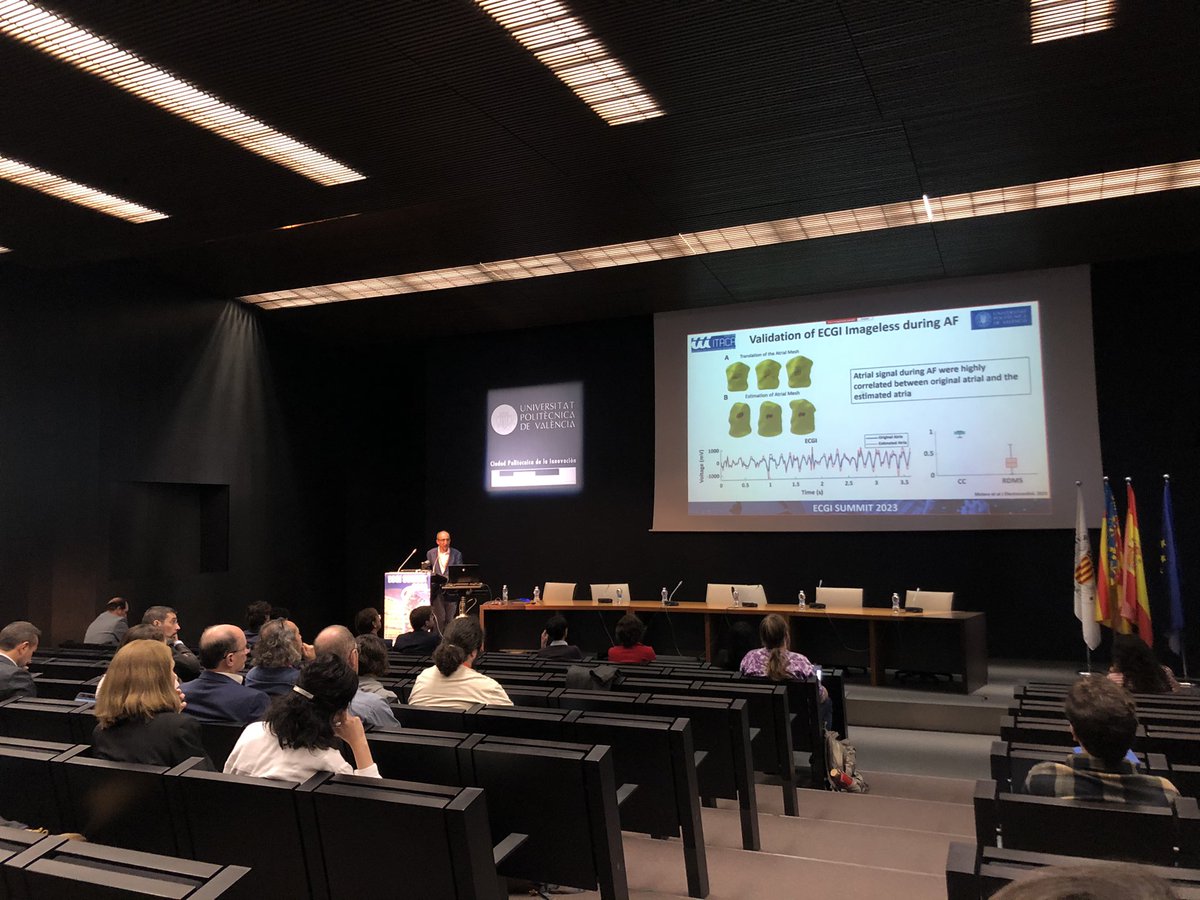 ecgisummit's tweet image. Now, the cardiologist Felipe Atienza @atienza_felipe presents his Imageless ECGI: Making Cardiac Mapping Accessible in Regular Clinical Practice and its Potential to Shift Treatment Paradigms.#ECGISUMMIT2023