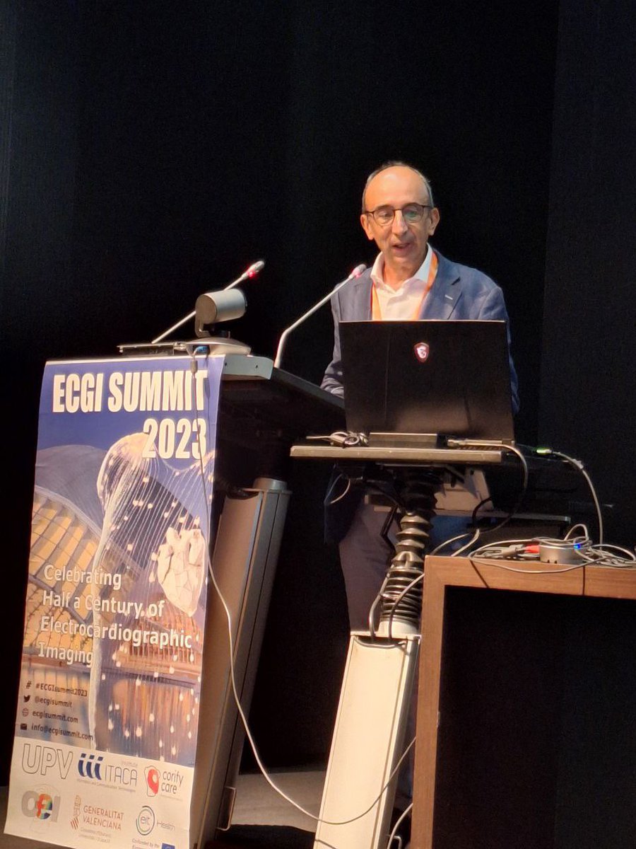 ecgisummit's tweet image. Now, the cardiologist Felipe Atienza @atienza_felipe presents his Imageless ECGI: Making Cardiac Mapping Accessible in Regular Clinical Practice and its Potential to Shift Treatment Paradigms.#ECGISUMMIT2023