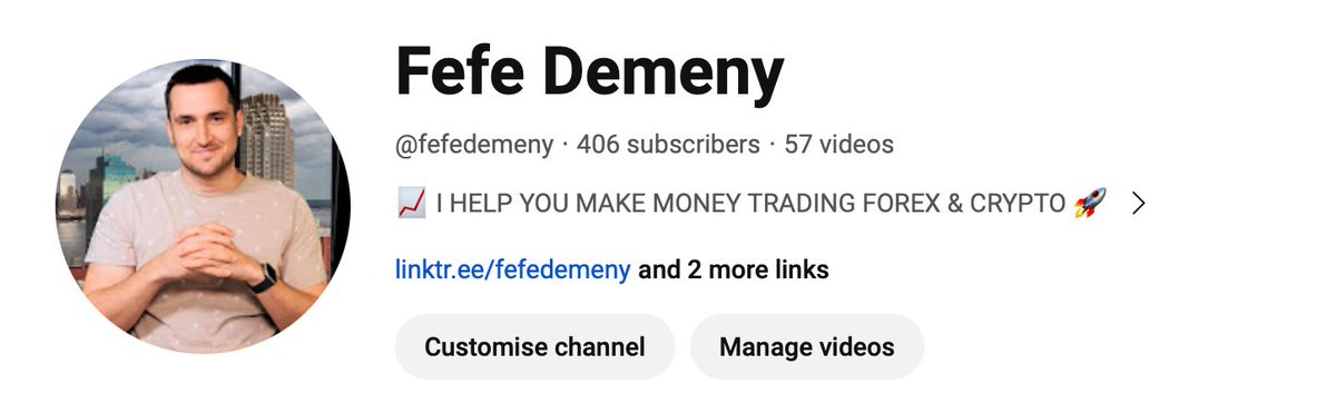 Broke 400 Subs on the YouTube channel!!!

THANK YOU!

To keep the 20% growth / week, we gotta close above 486 by Sunday. 

I appreciate if you share the channel with your friends!

Much love. 
Link: rb.gy/lt22yg