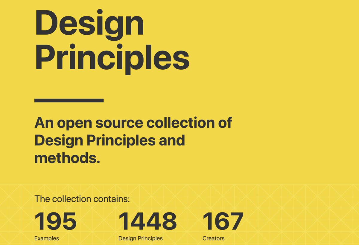 Design Principles

Collection with 1448 product design principles from various industries and examples of how to apply them. 

principles.design