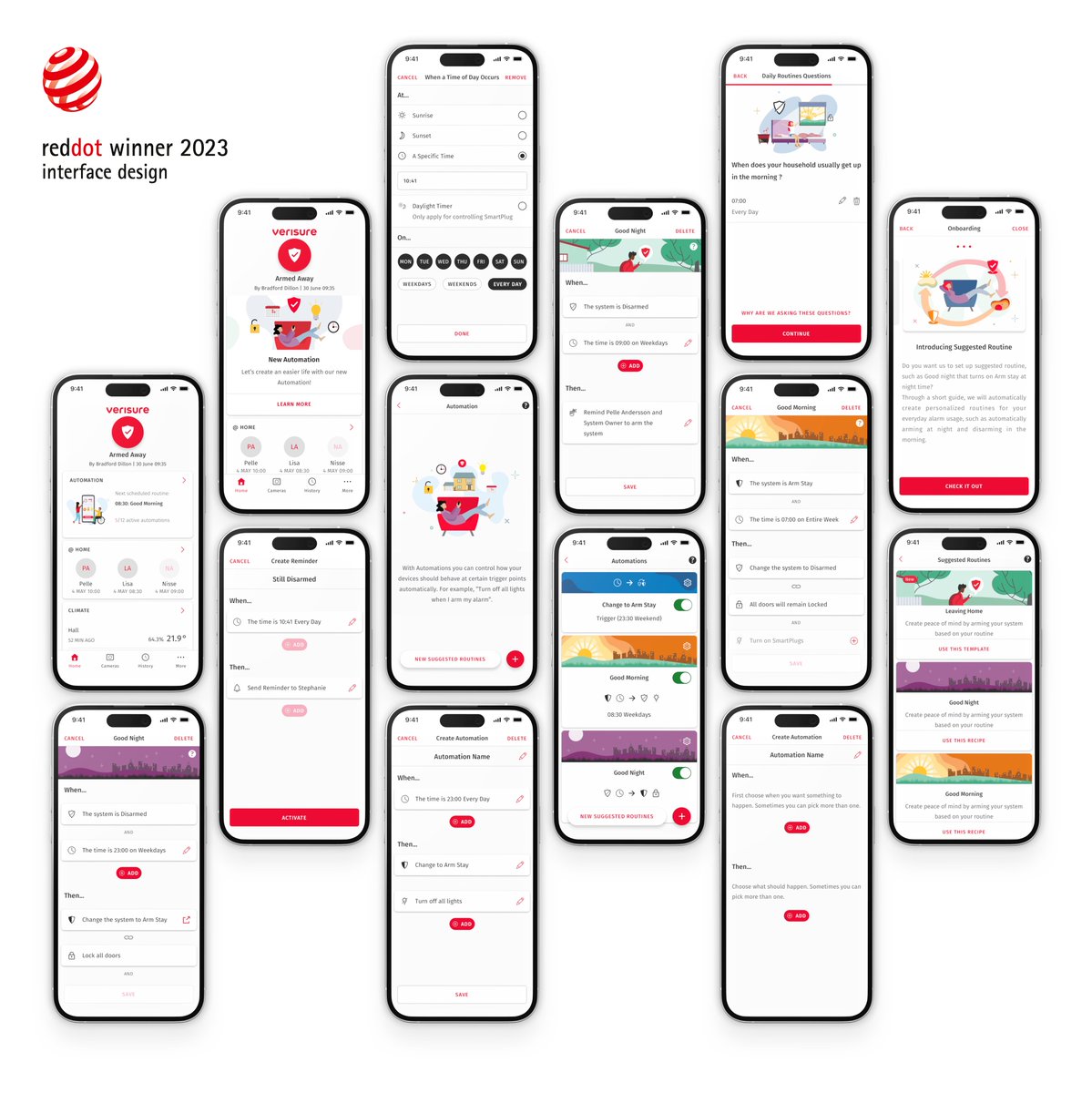 VerisureIreland's tweet photo. We are delighted to share that our In-App Automation Feature has scooped a Red Dot Brand &amp; Communication Design Award 2023!

You can read more about the award and our ongoing commitment to building industry-leading design in our latest blog: https://t.co/cgQnlCnHU8 https://t.co/pdaO454ut2