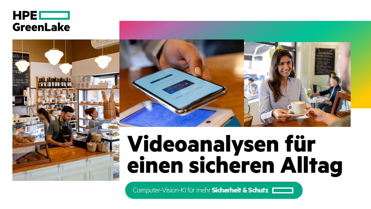 Der #HPEProLiant DL320 Gen11 Server, die <a href="/nvidia/">NVIDIA</a> L4 Tensor Core-GPUs und die Vision-KI-Plattform <a href="/IronYunInc/">IronYun</a> Vaidio liefern ein speziell entwickeltes, beschleunigungs-optimiertes Computing bereit und bieten Computer-Vision-KI für Sicherheit und Schutz 🔗 hpe.to/6015umSLU