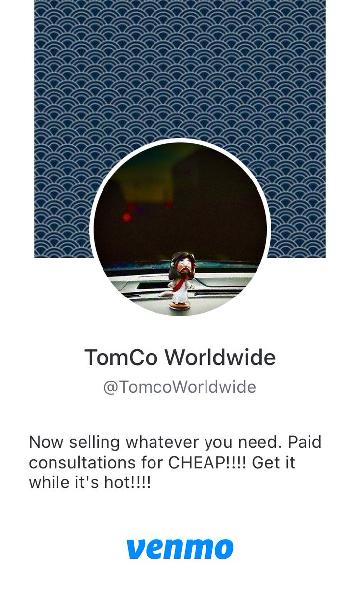 venmo.com/u/TomcoWorldwi…