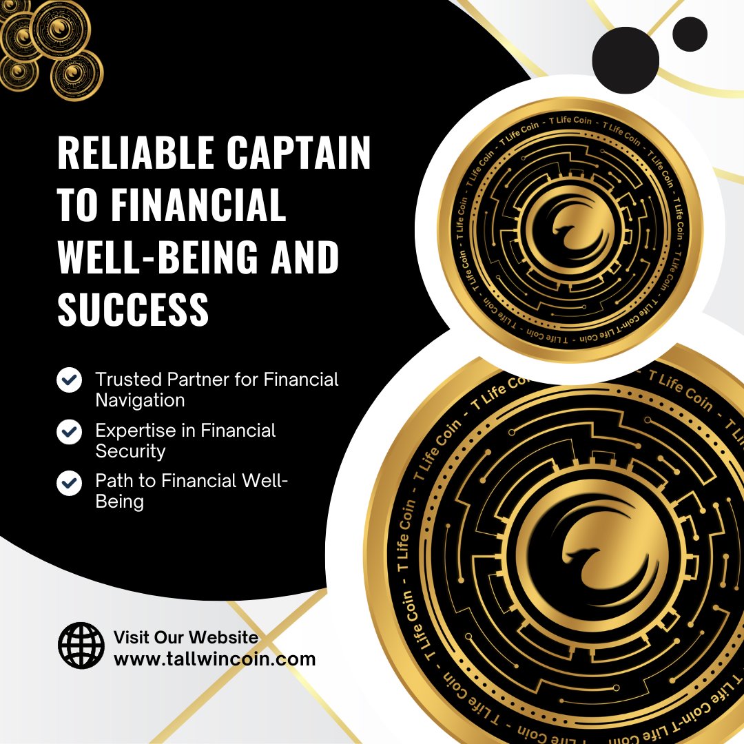 TLifeCoin's tweet photo. In the ever-changing financial landscape, having a reliable partner to guide you is essential. We're committed to helping you make informed decisions and achieve your financial goals.
#financialnavigation #partnerinsuccess #tlifecoin https://t.co/2nEAlo65Nl