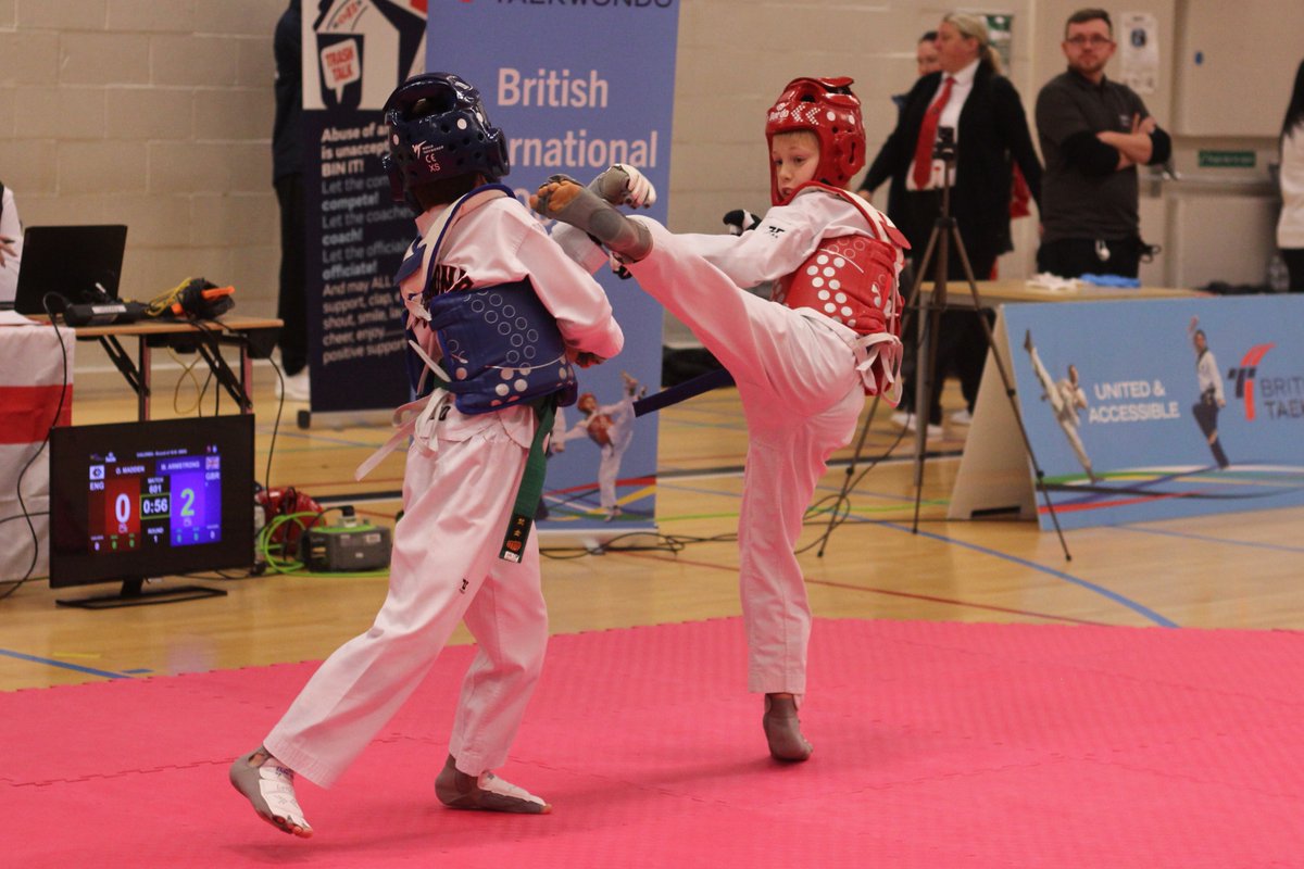 GajokTaekwondo's tweet photo. A small team taken to Leeds for the 2023 English Open with some tough fights and some great results:

🥇Emily
🥇Grace
🥈Kieran
🥉Benjamin
🥉Ruby

Thank you to @TKDHorizon for a great competition! https://t.co/IKNxBOJ3C3