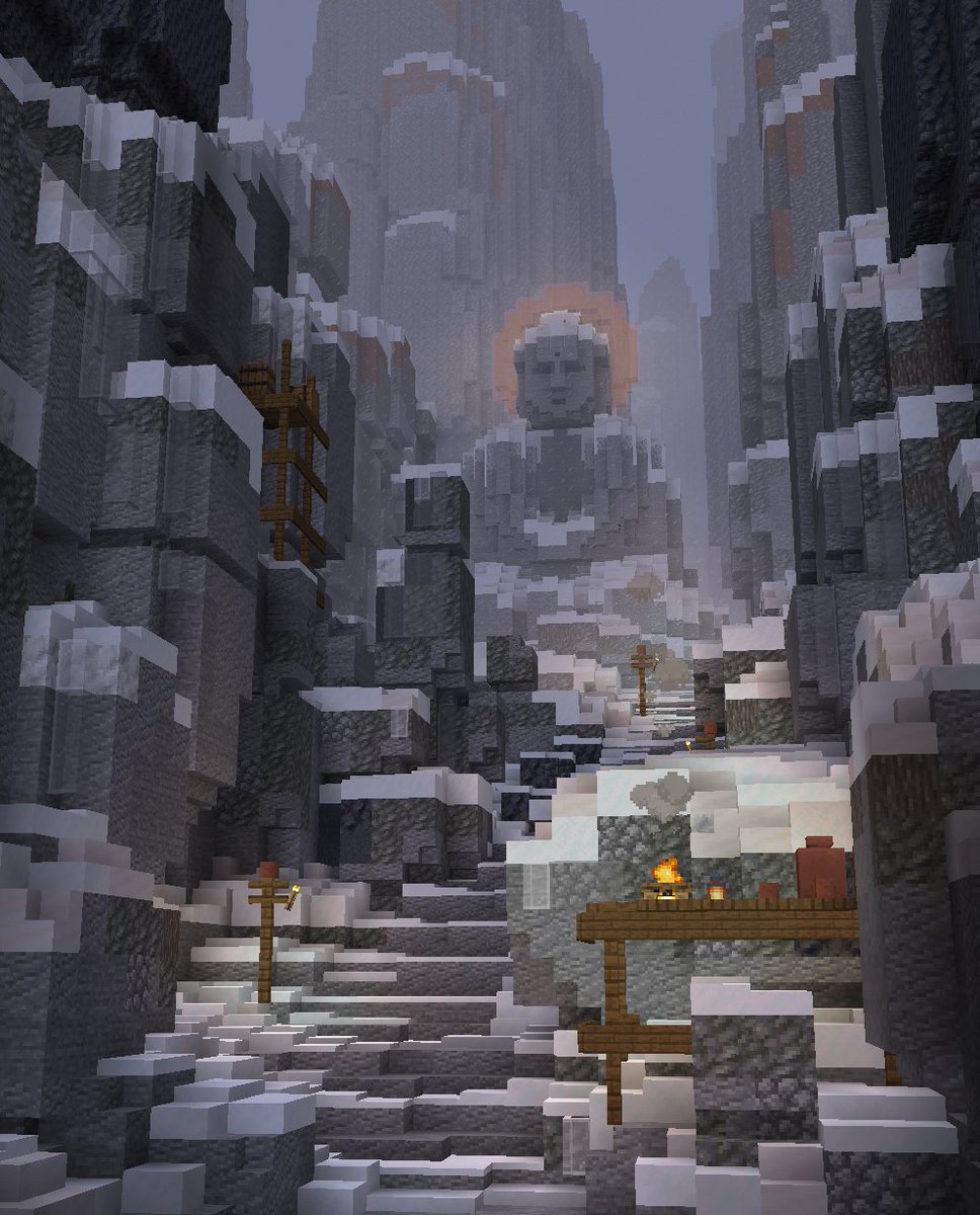 sleeping giant

#Minecraft