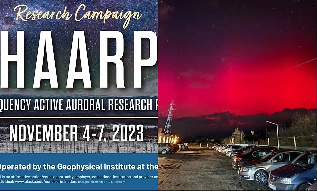 Galadriell__'s tweet photo. 🔴 Une autre théorie du complot qui s’avère vraie. 

C'est désormais officiel : "Aurora borealis" #HAARP 

📍En ce qui concerne les aurores boréales vues hier de Roumanie ainsi que de plusieurs pays européens - phénomène polaire spécifique aux deux pôles magnétiques de la Terre, Arctique et Antarctique pas au parallèle 45 et en-dessous, la Croatie, la Bulgarie, la Grèce, l'Italie - maintenant c'est aussi officiel :

Une annonce a été publiée sur le site Web du programme HAARP de l’Université d’Alaska Fairbanks informant le public d’un programme de recherche qui sera mené entre le 4 et le 7 novembre 2023.

« Le programme de recherche HAARP mènera une campagne de recherche du 4 au 7 novembre pour étudier la lueur artificielle de l'air et les ondes radio à très basse fréquence/extrêmement basse fréquence (VLF/ELF). 

Les principaux objectifs de cette campagne de recherche sont de mieux comprendre les mécanismes ionosphériques qui produisent les émissions optiques et d'étudier si certains types d'ondes ionosphériques peuvent amplifier les ondes VLF/ELF. 

Des expériences supplémentaires chercheront à déterminer si les satellites peuvent utiliser les ondes de plasma dans l'ionosphère pour détecter et éviter les collisions. (...)

Le programme de recherche aurorale active à haute fréquence (HAARP) est un programme scientifique visant à étudier les propriétés et le comportement de l'ionosphère.»

Important..

"L'unité de recherche HAARP a été transférée le 11/08/2015 de l'armée de l'air américaine à l'université d'Alaska à Fairbanks."

plus d'informations sur le site Web du programme HAARP de l'Université.

📍Source : https://t.co/Q184rU0joJ

C’était donc très joli, pas naturel du tout et je ne suis pas sûre qu’il y a de quoi se réjouir.