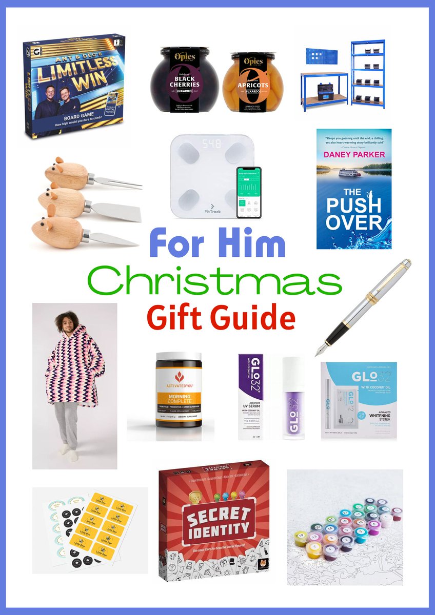 Ad - My For Him Christmas Gift Guide
serenityyou.com/for-him-christ…

Featuring items from <a href="/fittrack/">FitTrack Global</a>, <a href="/FunnyfoxGames/">Funnyfox</a>, <a href="/ThePenShopUK/">ThePenShop</a>, <a href="/ActivatedYou/">ActivatedYou</a>, <a href="/BiGDUG/">BiGDUG</a>, <a href="/Vistaprint/">VistaPrint</a>, <a href="/GingerFox_UK/">Ginger Fox Games</a> and more! 

#giftideas #giftsforhim #giftguide #christmas