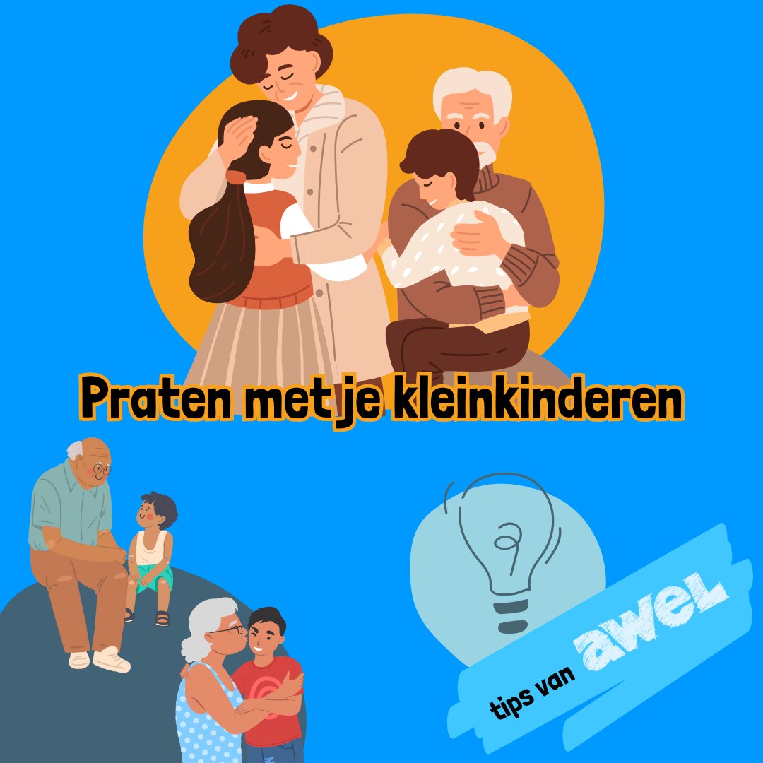 Markant vond onze tips voor grootouders handig om in hun online magazine te vermelden. Zo zie je dat praten helpt, daar staat geen leeftijd(sverschil) op! 

Wil je graag weten wat de tips zijn? Surf naar 
markantnet.be/magazine/awel-…

Spread the word, lend an ear!