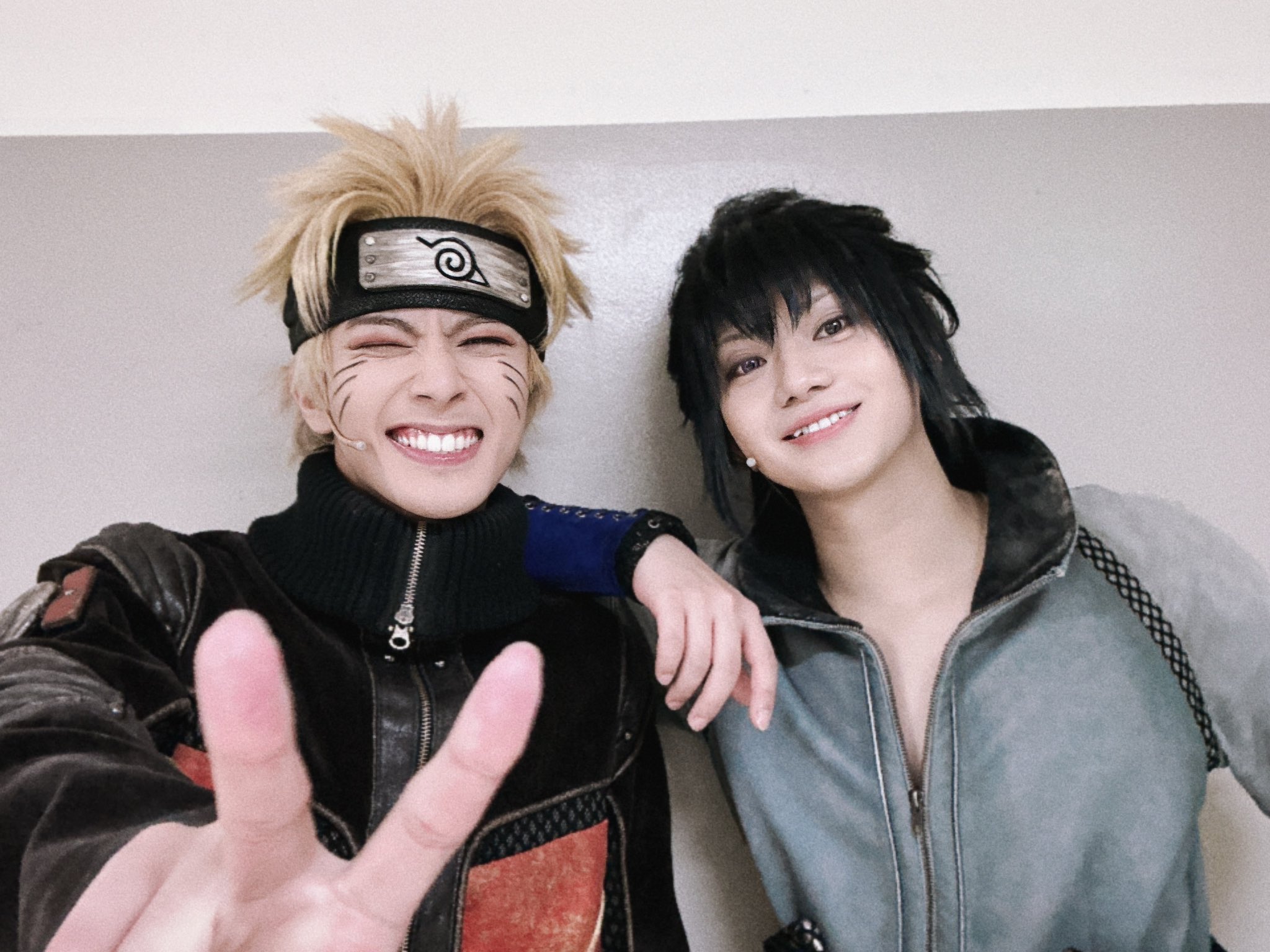 舞台　NARUTO アクスタ　うちはサスケ　佐藤流司 舞台NARUTO ナルステサスケ佐藤流司