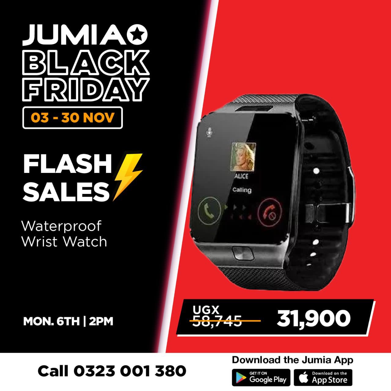 Jumia Uganda on X 2PM Flash Sale JumiaBlackFriday Show yourself some love with A waterproof wrist watch The Xiaoxin Pad Tablet Men s sneakers Shop now https t Nw3CpcF7ay https t vzE6vHhTb8