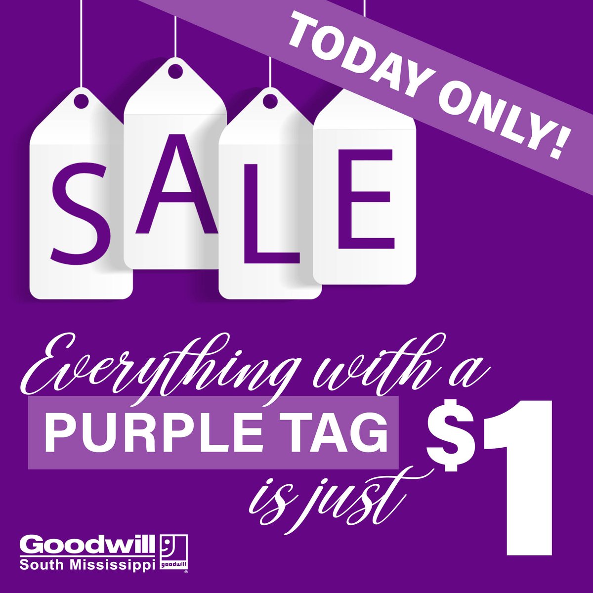 Goodwill Industries of South MS tweet media