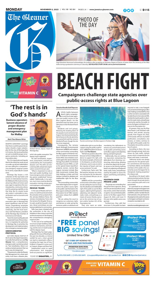 Jamaica Gleaner tweet media