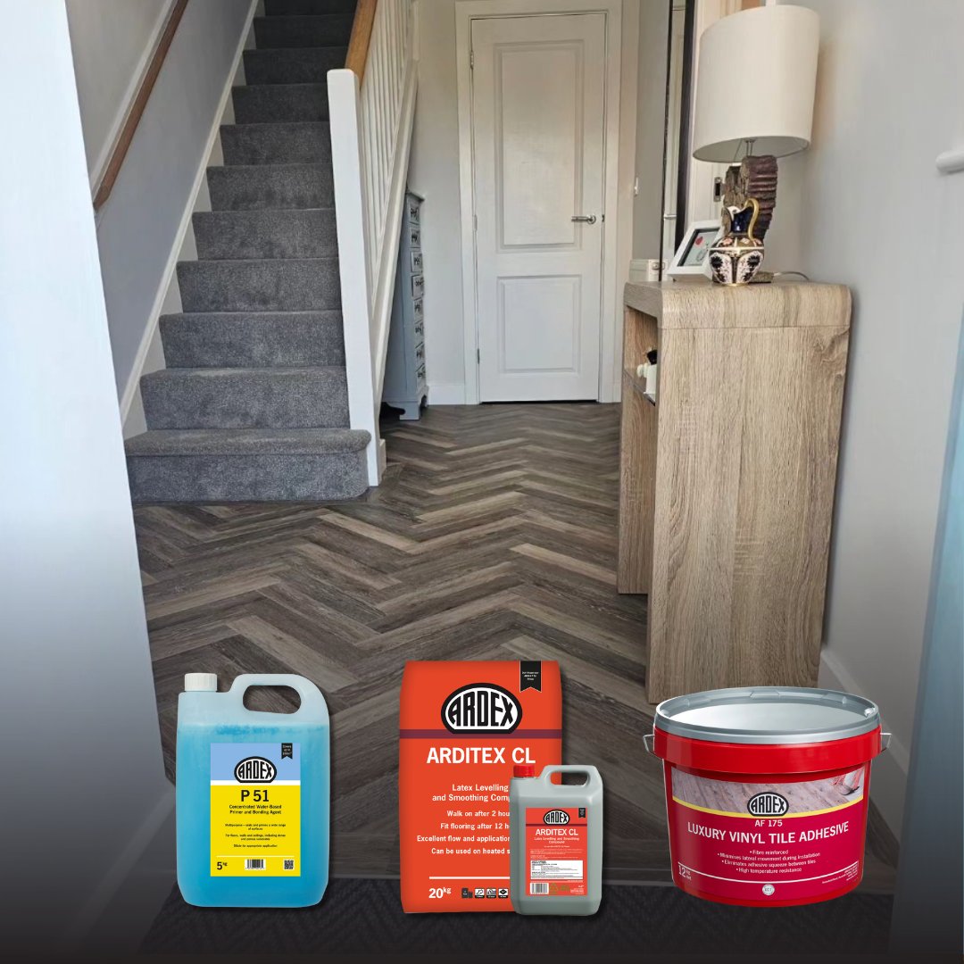 ARDEXUKFlooring's tweet image. 👏 Signature Carpets &amp;amp; Flooring Nailed It! 

Using a #systemardex - ARDEX P 51, ARDITEX CL, and ARDEX AF 175, they&apos;ve created an exceptional finish! ✨

Your projects deserve the spotlight too! Keep tagging us for a chance to feature 📲 

#ardexuk #ardexsystem #arditexcl #af175