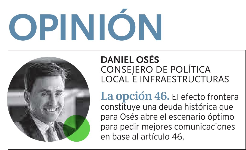 🗞️ Creemos en La Rioja y defenderemos con firmeza que nuestra región cuente con las infraestructuras y el trato que merece.
Comparto con vosotros la entrevista que publica hoy <a href="/ElDiaLaRioja/">El Día de La Rioja</a>.
👇🏻👇🏻👇🏻👇🏻