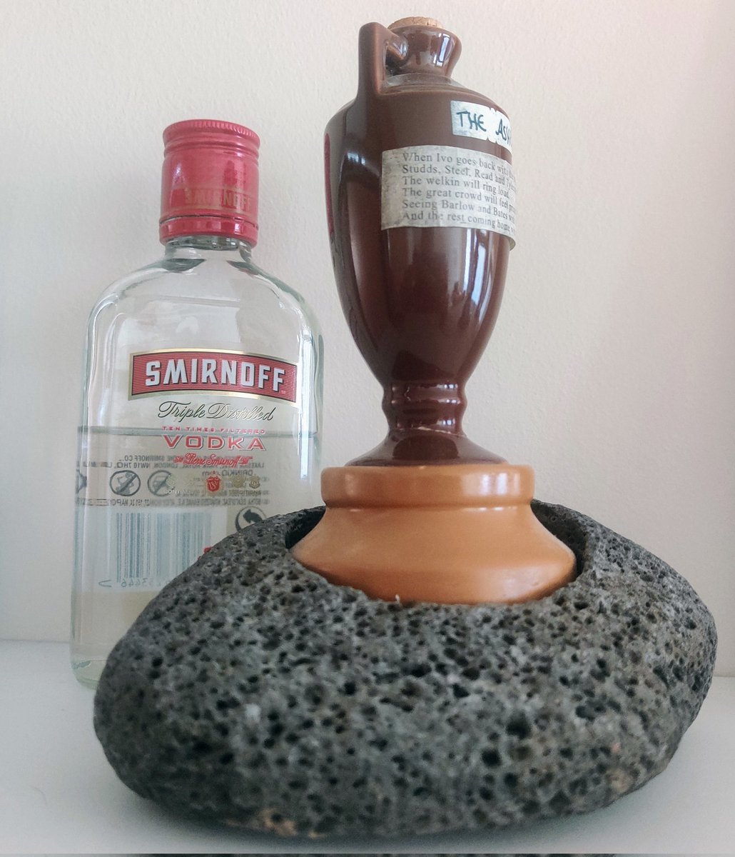 icelandcricket's tweet photo. We've found the Bangladeshi spirit of cricket located in a dark place behind our Volcanic Ashes trophy. https://t.co/4JGLy2VKbh