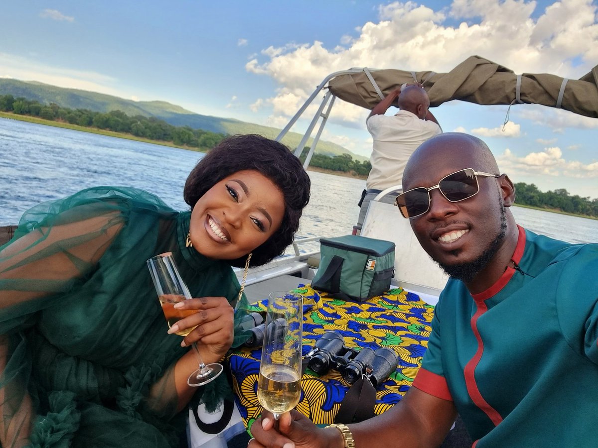 ThePompi's tweet image. Me and my personal Shamboko @itsEstherChungu celebrate 2 MILLION VIEWS on youtube today for the Shamboko music video. To celebrate the milestone i will release a surprise music video tommorow. Here is a clue "Now the black sheep is a GOAT". 

#PolePole #OccupyEverything