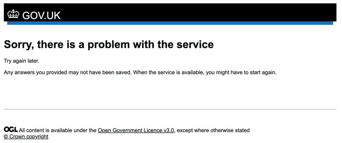 wflack's tweet photo. #HMCTSgovuk Online Court Service Complaints Service is down. I wonder if the system has collapsed under the weight of complaints flooding in https://t.co/8K9Meke3Oa