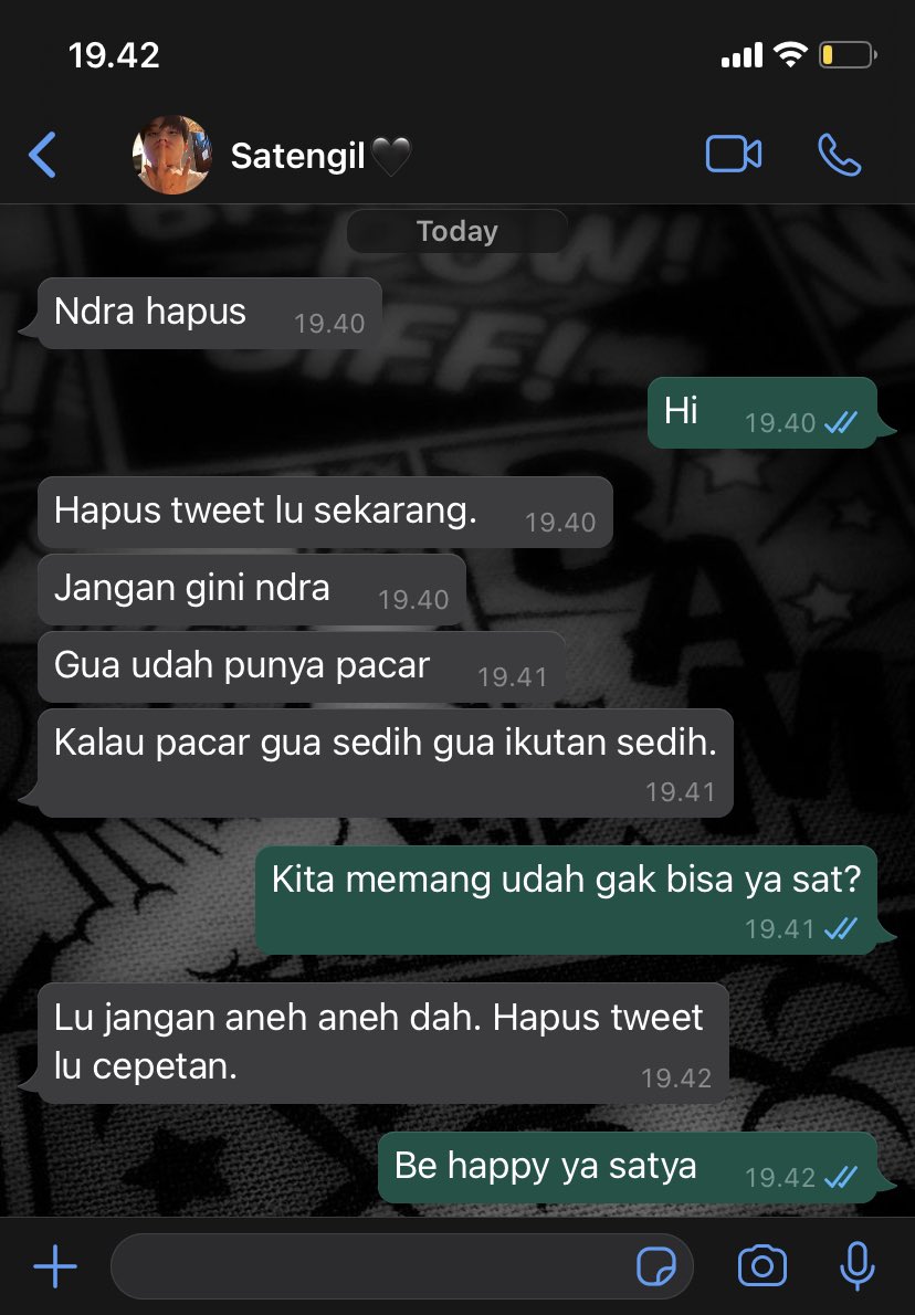 onaskies's tweet photo. Hajeongwoo / Rujeongwoo one tweet au
— penyesalan.
; #MaTya Universe https://t.co/aiRhWSc1iZ
