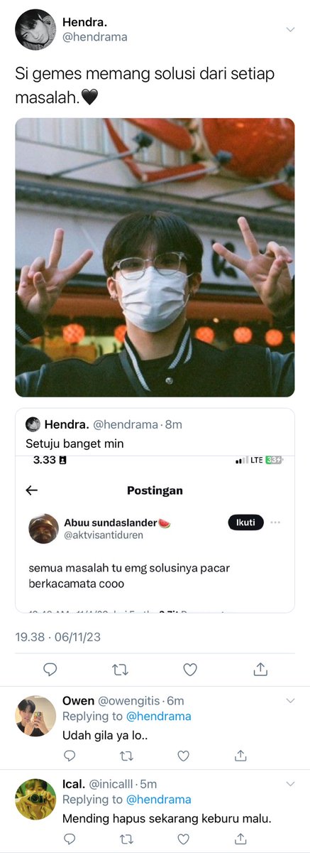 onaskies's tweet photo. Hajeongwoo / Rujeongwoo one tweet au
— penyesalan.
; #MaTya Universe https://t.co/aiRhWSc1iZ