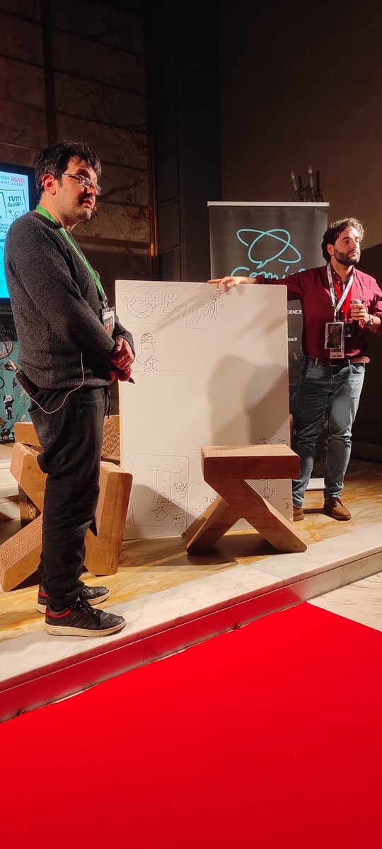 The_WLF's tweet photo. Non è @LuccaCandG senza @Lario3 !
@ComicsScience
#LuccaCG23 #ComicsAndScience https://t.co/fX1wcFpb7r