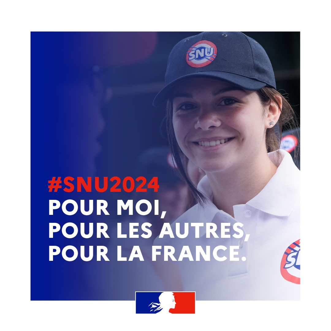 Vous avez de 15 à 17 ans ? Envie de vivre une expérience collective unique ?
Vous pouvez vous inscrire dès aujourd'hui pour le #SNU2024.
👉Rendez-vous sur snu.gouv.fr