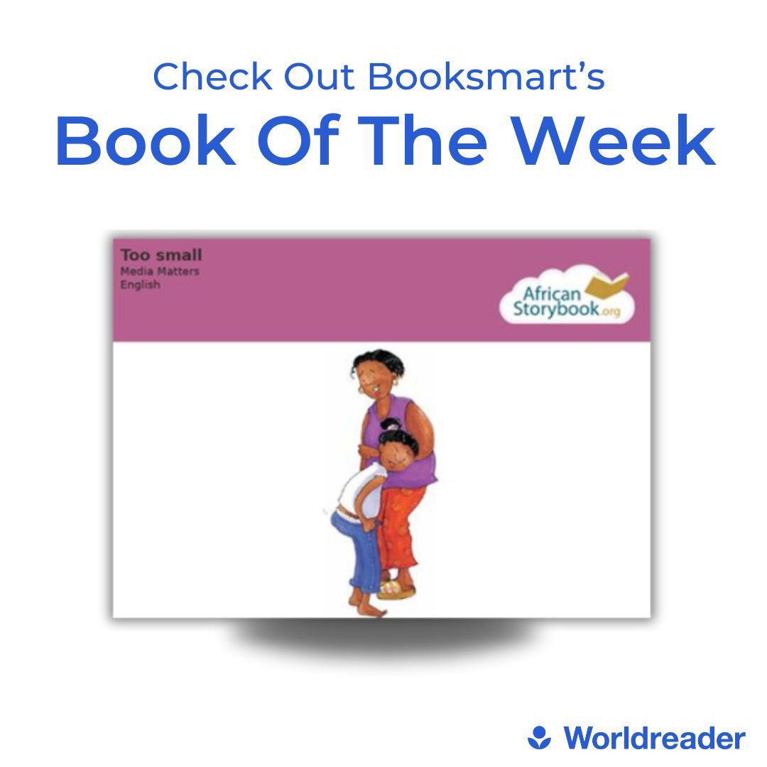 worldreader_wa's tweet photo. Lebo has grown out of all her clothes and they are now too small for her. What will she do with them?
To find out,
Read ' Too Small ' for free on BookSmart. https://t.co/2MFaLugebk
#bookoftheweek #freebooks #digitalreading #worldreader #letsgetchildrenreading https://t.co/NSTzqoR2EP