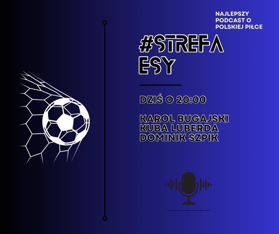 strefaesy's tweet photo. 🚨Jak co tydzień wracamy z dawką eksperckich opinii i podsumujemy minioną kolejkę @_Ekstraklasa_ w składzie👇🏻

🎙️@bugajski_karol 
🔢 @luberdak 
🤷🏻‍♂️ @DSzpik 

❗️Do usłyszenia we wtorek o 20:00❗️ https://t.co/hG9szoWovw