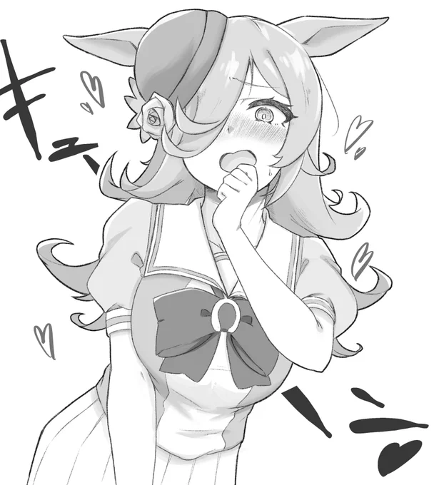 キュンキュン🫰
#ウマ娘 #ライスシャワー 