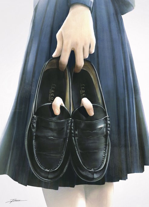 「holding shoes」 illustration images(Latest｜RT&Fav:50)