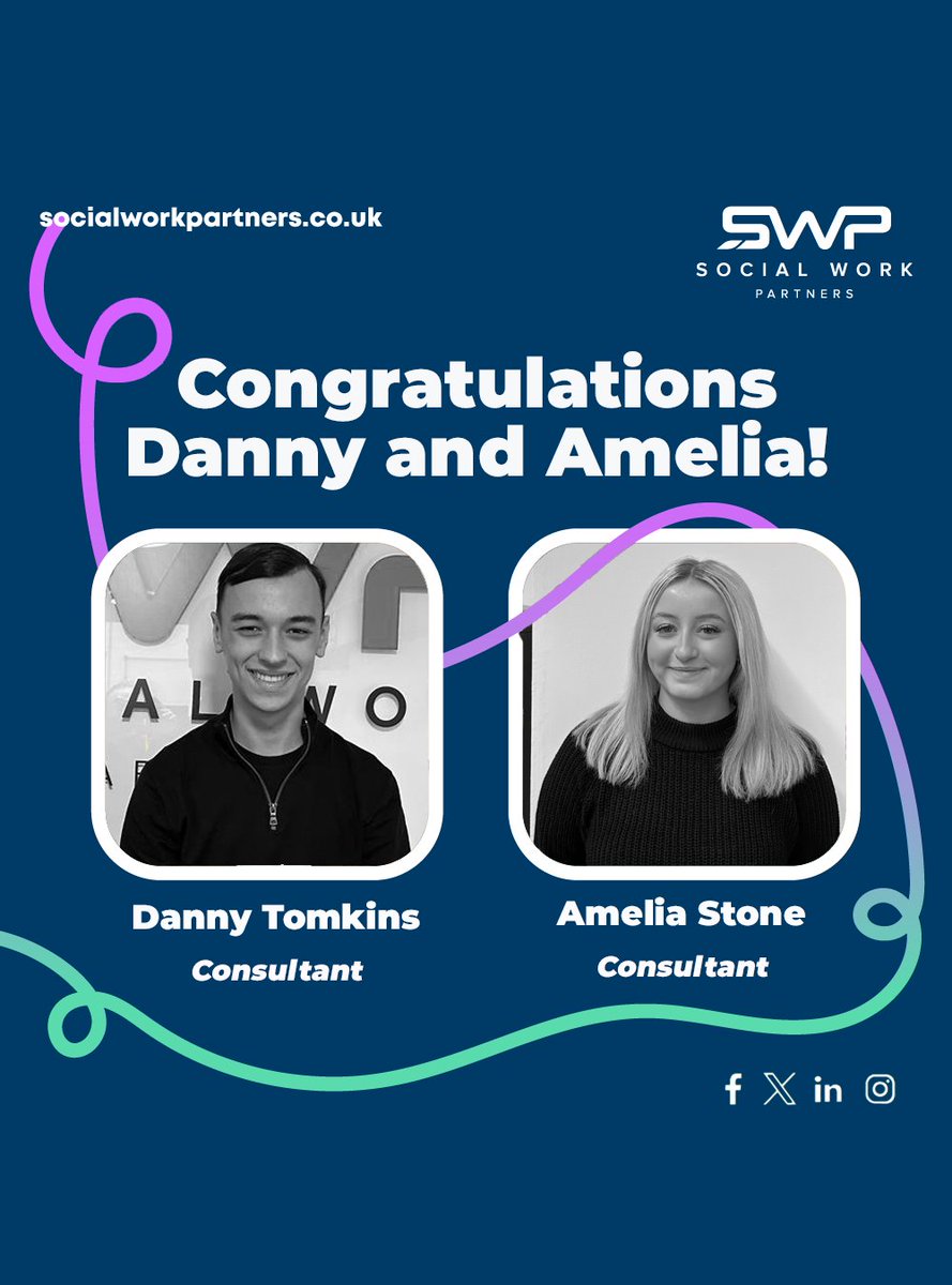 SWPartners_'s tweet image. Congratulations to Danny Tomkins and Amelia Stone who have been promoted to consultants this week!🥳

They have been great additions to the Kent office and we are expecting big things from both of them in the future.

Huge well done to Danny and Amelia from all of Team SWP!💗