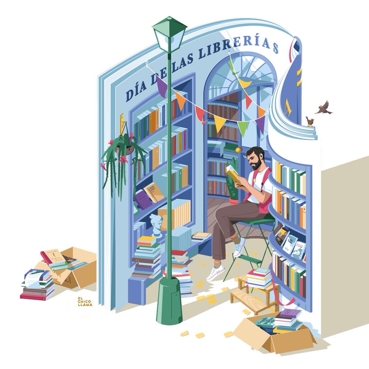 El 11 de noviembre celebramos #DíaDeLasLibrerías destacandolas  librerías independientes, dinamizadoras sus entornos, generando cultura y comunidad a través de los libros y la lectura, y fomentando la bibliodiversidad #EnLasLibreríashayvida #MiLibreríaconvida