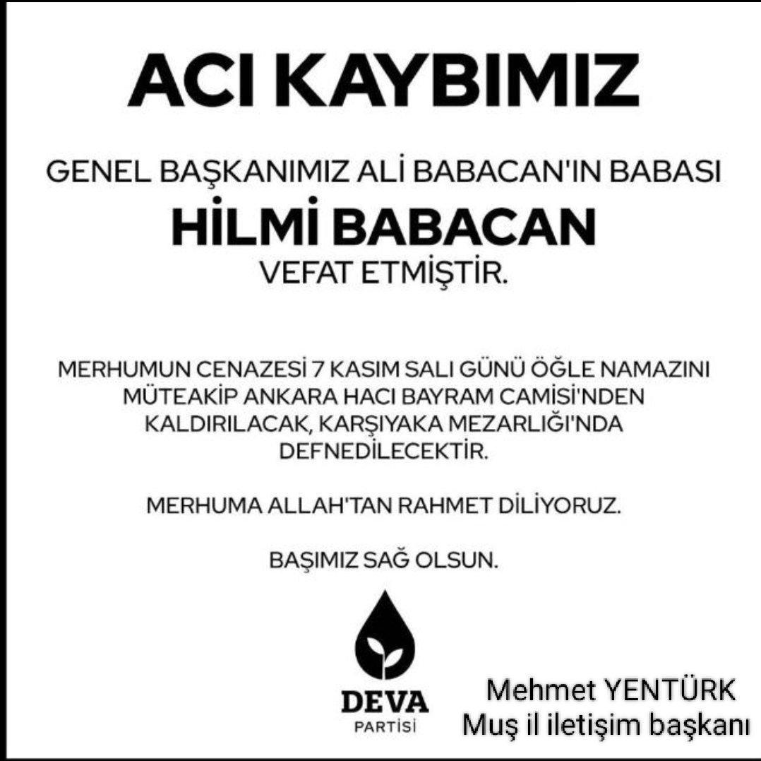 üzgünüz <a href="/devapartisi/">DEVA Partisi</a>