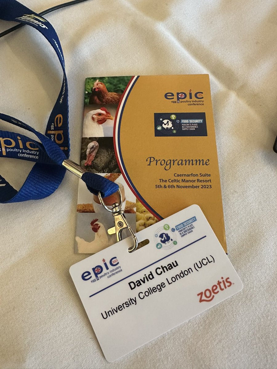 Who would have thought that there was a dedicated egg-focussed conference?Find me if you want to chat about some cracking ideas! <a href="/reovum/">Reovum</a> #EPIC