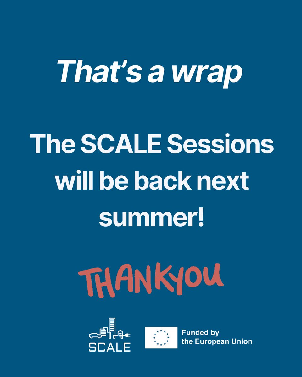 scaleproject_'s tweet image. Our webinar series has come to an end. We are grateful for your participation! 

We have prepared a recap of all three webinars: 

1️⃣ Smart charging ecosystem: lnkd.in/eivbQMci
2️⃣ Public authorities: lnkd.in/e4Nkyk5f
3️⃣ EV drivers:  lnkd.in/e3VESZqJ
