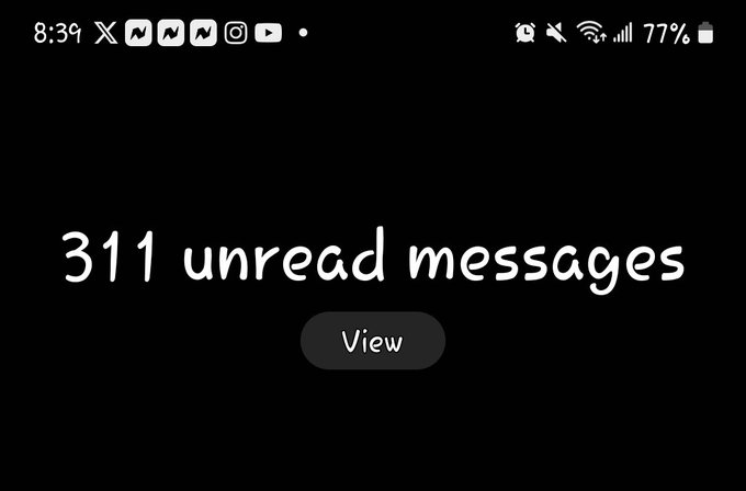 Yo. This is every day. If you've texted me and I don't get back to you, it's not because I'm ignoring