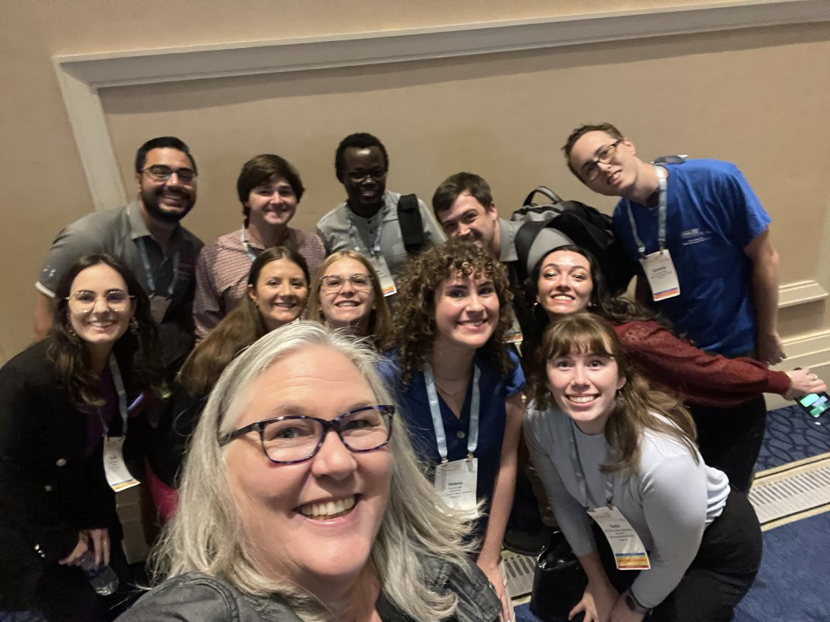 Carolyn Anne Young (@kiwiyoung) on Twitter photo This is how <a href="/NCSU_DEPP/">NCSU Entomology & Plant Pathology</a> rolls at #EntSoc23. A quick us-ie before our next student talks. We are getting our steps in as we zigzag across the conference center! This is how <a href="/NCSU_DEPP/">NCSU Entomology & Plant Pathology</a> rolls at #EntSoc23. A quick us-ie before our next student talks. We are getting our steps in as we zigzag across the conference center!