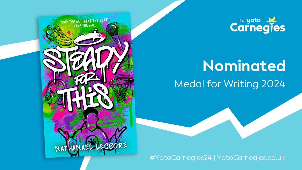 From now, anywhere I go, I'm a Carnegie nominated author. I'm not just some any author who can't cartwheel, and frequently Googles 'zukini' because I forget it is. I'm a Carnegie nominated author who can't cartwheel and who frequently Googles 'zukini'.