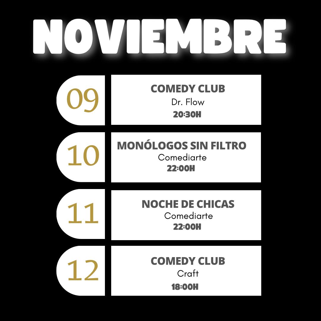 Esta semana:
Jueves 20:30 #ElComedy con <a href="/Jose_bailon/">Jose Bailón</a> 
Viernes 22h #MonólogosSinFiltro 
Sábado 22h #Nochedechicas con @sildcastro 
Domingo 18h #ElComedy con <a href="/Nestoroide/">Néstor Flórez</a> 

Entradas⬇️
linktr.ee/Barcelonacomed…