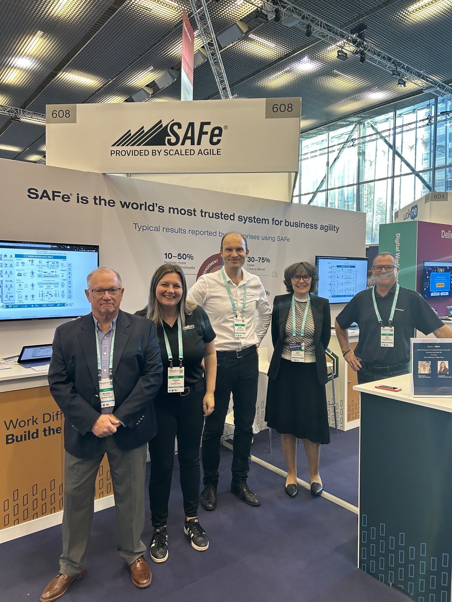 ScaledAgile's tweet image. Great day here at @Gartner_inc Barcelona! #ScaledAgileFramework #ScaledAgile #Gartner