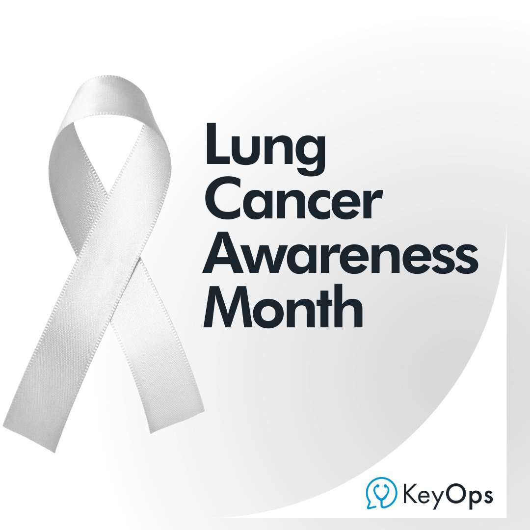 keyopsinc's tweet image. November is Lung Cancer Awareness Month and we reflect on the importance of early detection, research, and innovative treatments.

Learn more about KeyOps and how to sign up to our physician community at: join.keyops.io/47eB8KY

#KeyOps #LungCancerAwarenessMonth #MedTwitter