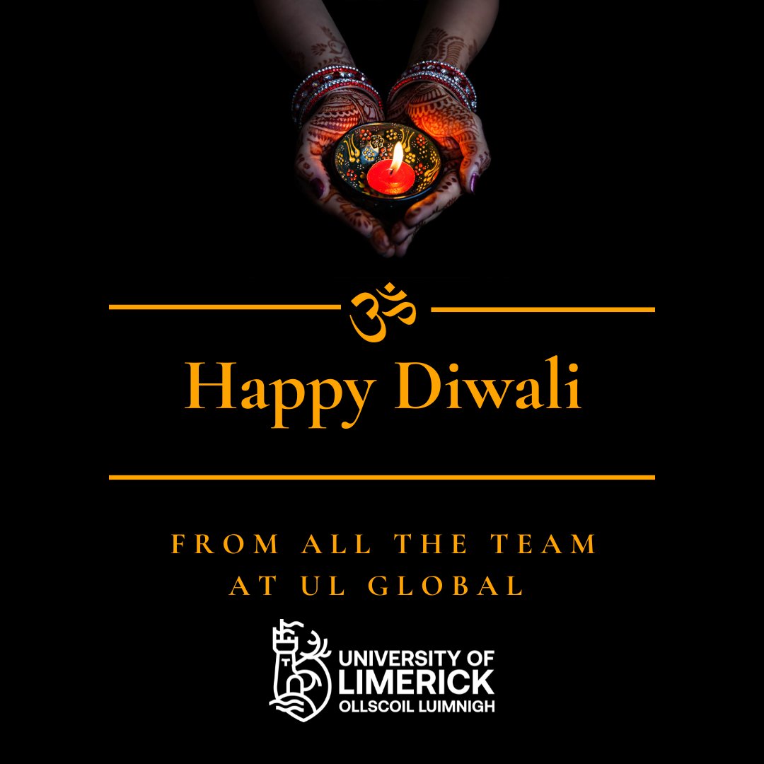 Happy Diwali from UL Global! To celebrate, UL Global is hosting an event in the UCH foyer this Thursday with the help of <a href="/ULPSU/">ULPSU</a> and a dinner for our students on Friday!

We hope to see you there! 🕯️🕯️🕯️

#Diwali #Diwali2023