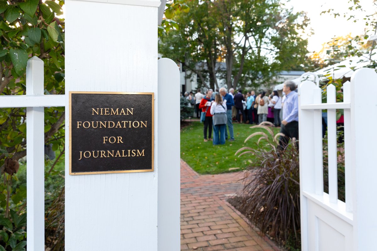 🚨 Journalists: It's time to apply for a Nieman Fellowship at @Harvard. Join peers from around the world to study, brainstorm and collaborate during the 2024-25 academic year. Deadline? Dec. 1 for international journalists; Jan. 31 for U.S. candidates. nieman.harvard.edu/fellowships/ho…