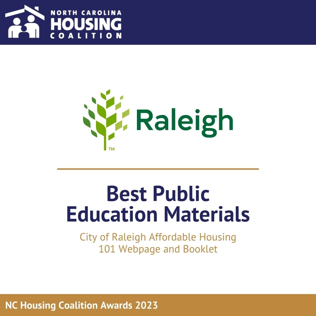 NC Housing Coalition on X: &ldquo;Our award for Best Public Education 