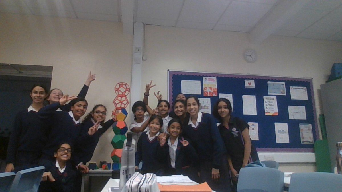 7ILW <a href="/NWC_STEM/">NWC STEM</a> <a href="/NWC_Family/">NWC Family (Northwood College for Girls GDST)</a> are having a creative exploration of 3D shapes and their 2D representations.