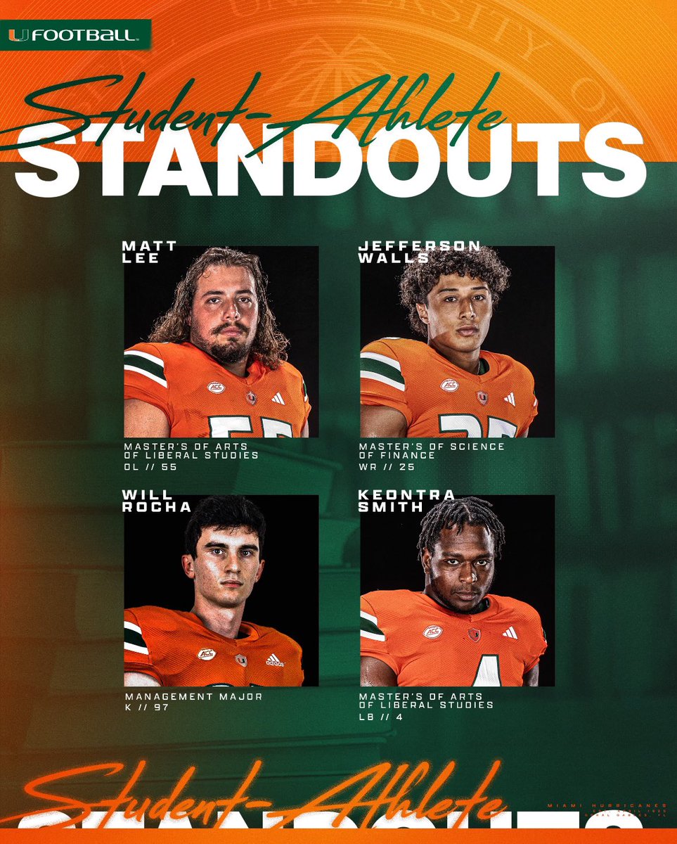 These Canes went to work in the classroom last week  🙌📚

#AcademicCanes