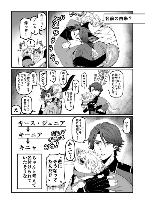 猫のキニャブニャを飼うキスブラ時空  名前