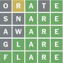 TheLaughMakers's tweet image. YESTERDAY, #TOMSGUIDE NEEDED FIVE TRIES TO ARRIVE AT "FLARE" TO THE SHERLOCK/WATSON TEAM'S FOUR GUESSES WITH A TOUGHER YELLOW+GREEN START AND TODAY WAS THE EXACT REVERSE, PROVING THAT ALL BRILLIANT WORDLERS PLAY ON A LEVEL FIELD. "KUDOS HAVE BEEN DULY EXCHANGED, DR. WATSON."
